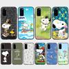 Чехол PT80 Cute Snoopy для Samsung A04 A14 A23 A34 A54 M23 M33 M52 M53 Realme 10 9 C30S C35 C55 VIVO Y02S Y21 Y33S Y51 X80 Pro Прозрачный чехол