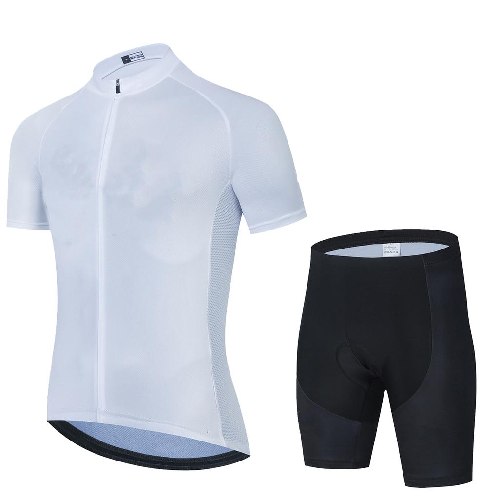 2024 Pro Team Cycling Jersey Set Summer Cycling Clothing MTB Bike Clothes Uniform Maillot Ropa Ciclismo Man Cycling Bicycle Suit