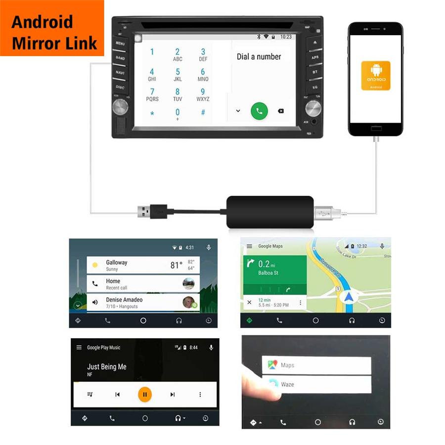 Беспроводной адаптер Smart Link Apple CarPlay для Android навигационного плеера Android iPhone