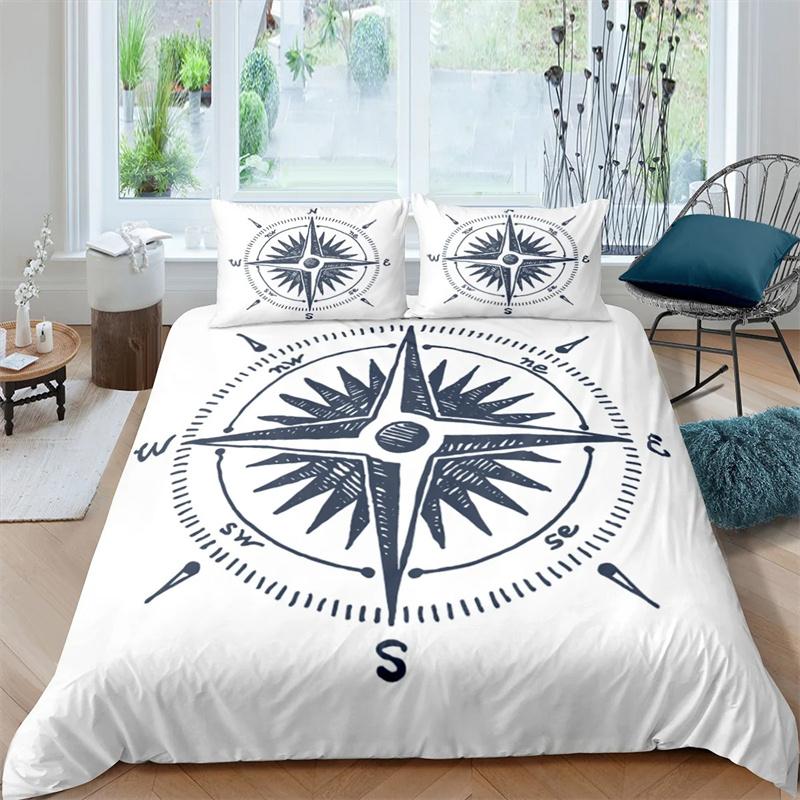 3D Print  Anchor Duvet Cover Set 2/3 Pcs Pillowcase Bedding Set Full Queen King Size