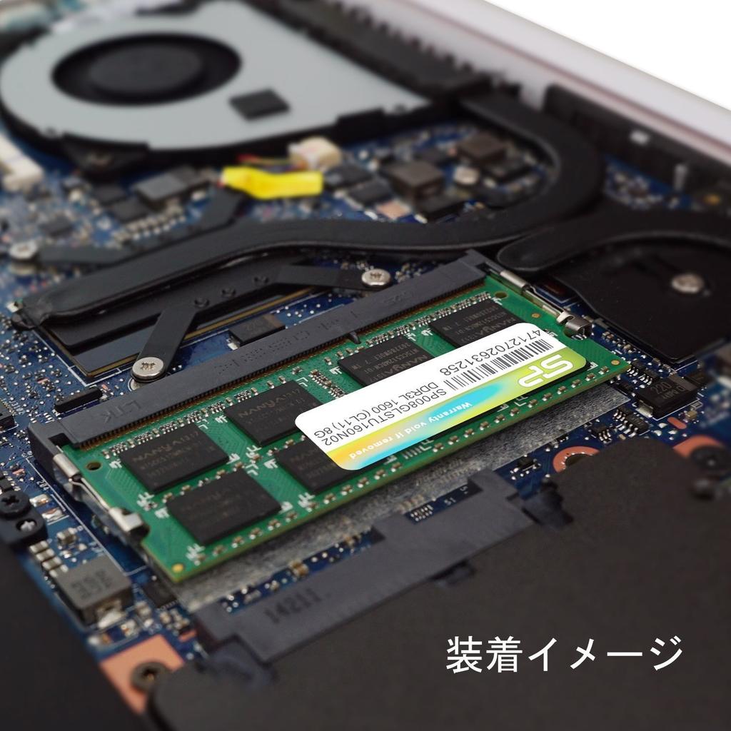 Silicon Power Laptop Memory DDR3L 1600 8GB x 2 Modules Mac Compatible SP016GLSTU160N22 1.35V (Low Voltage) PC3L-12800 204-Pin