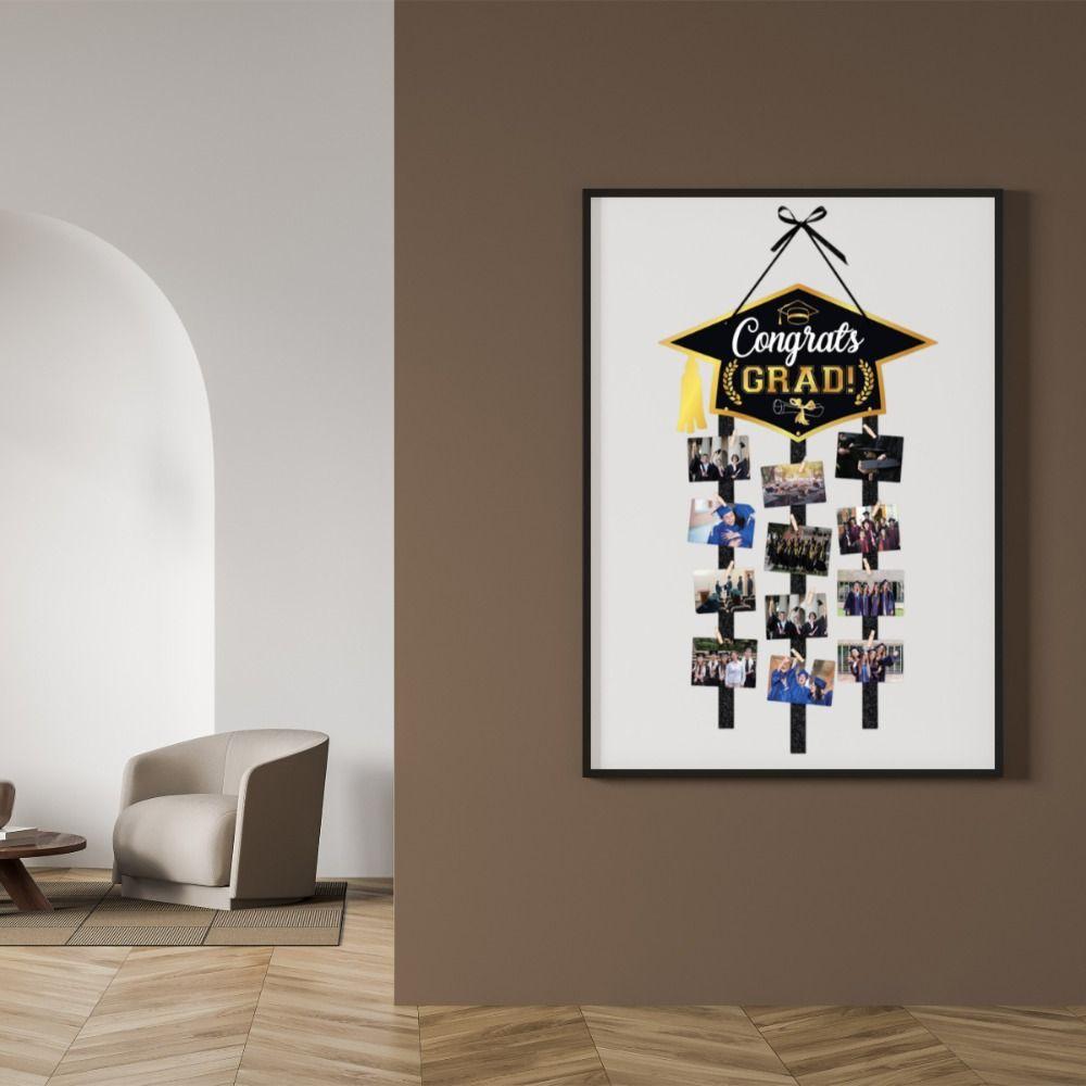 DIY Graduation Season Photo Frame Creativity Decoration Picture Frames  Bedroom