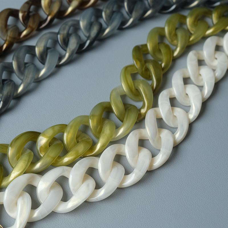 Новый милый аксессуар-цепочка для телефона, съемные детали, блестки, через плечо, смола, роскошный шейный ремешок, чехол для телефона, цепочки, акриловый ремешок на плечо, подвесная цепочка