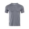 Men's Summer Ice Silk Quick-Dry Athletic T-Shirt - Breathable, Short-Sleeved, for Running & Outdoor Activities