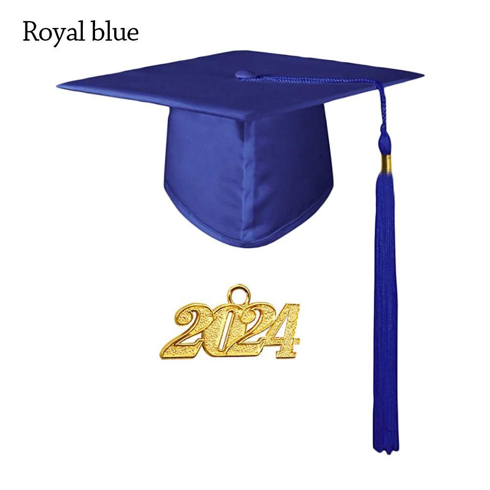 Церемония вручения диплома Выпускная шляпа Поздравления для выпускных вечеринок Унисекс Кепка из миномета