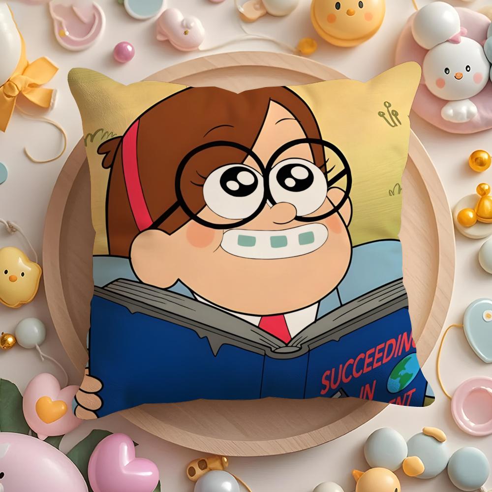 Подушка с принтом «G-gravity F-falls» для дома и автомобиля, многоцелевая наволочка - Двусторонняя, Мягкая и прочная для повседневного использования