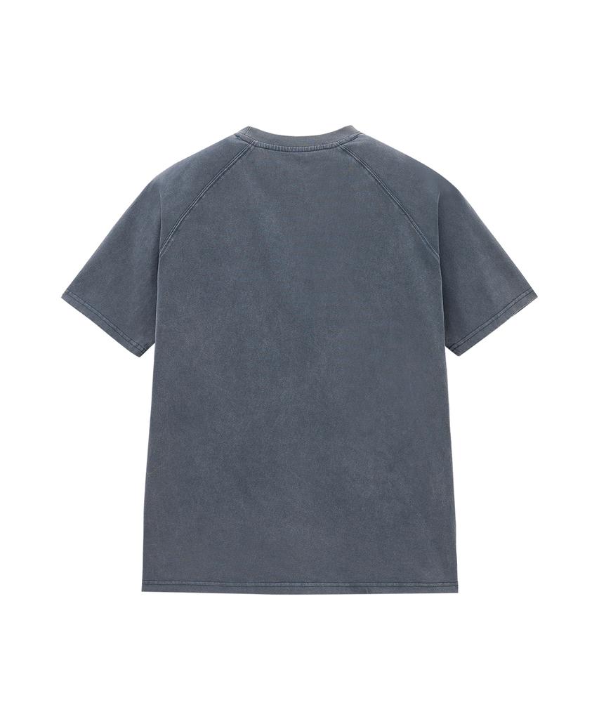 BIG UNION Signature Dyed T-Shirt (Blue)