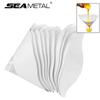 SEAMETAL 50 шт. Аксессуары для 3D-принтера с фотополимеризацией Бумажный фильтр ЖК-дисплей SLA DLP УФ-смола Более толстый бумажный фильтр Воронка 100 меш Одноразовый