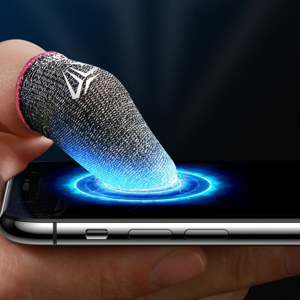 10 шт. Перчатки для мобильных игр PUBG Gamer, влагостойкие, противоскользящие, для сенсорного экрана, дышащие, игровые, напальчники