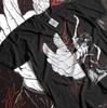 Футболка Гароу One Punch Shonen King Хоррор Аниме Манга Подарок черная футболка Все размеры Унисекс футболка