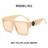 Trendy Sunglasses Men'S Big Frame Sunglasses Women'S Street Glasses Shades
