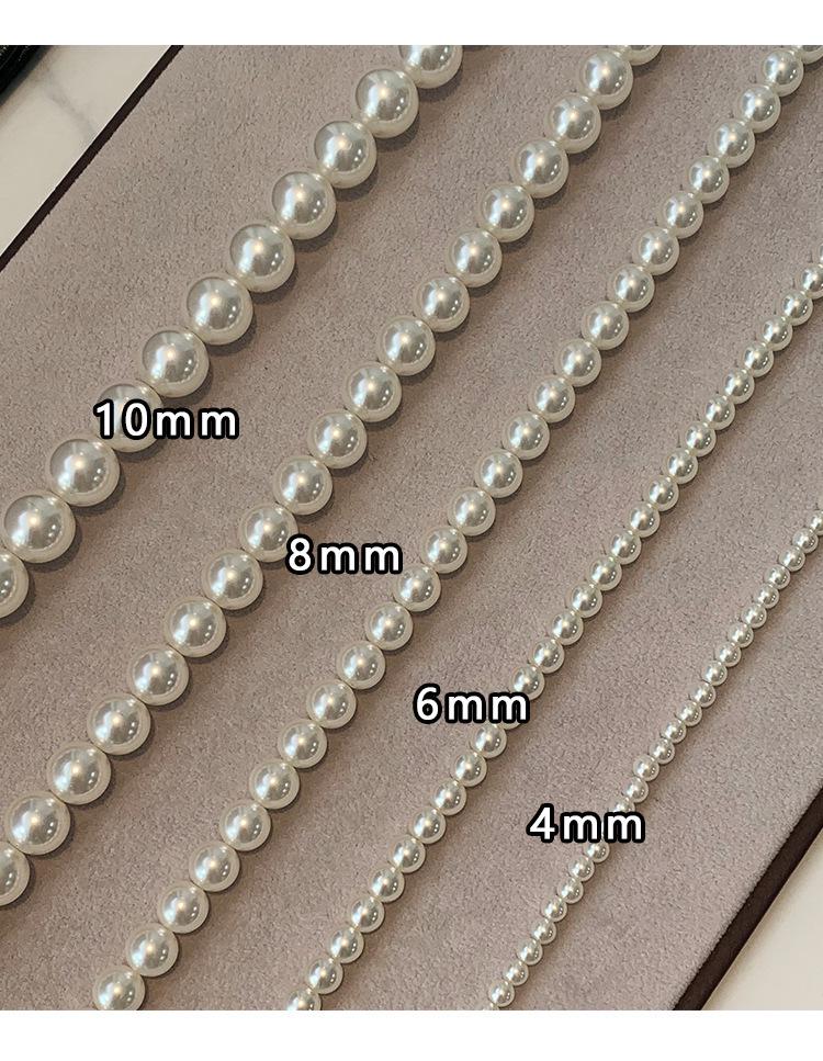 Shi Jia 2025 Женское роскошное многослойное колье-чокер из микро-жемчуга