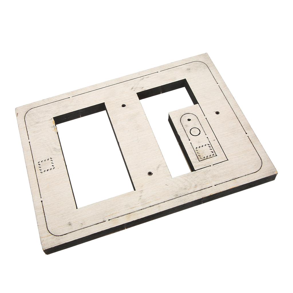 Вырубной штамп для кожи C54 из высокоуглеродистой стали с толстой основой, простой в использовании вырубной штамп для кожи