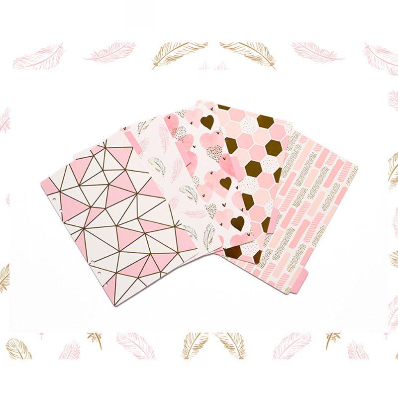 Комплект разделителей страниц для блокнота А5, А6