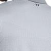 Under Armour Tour Tips Полосатая рубашка поло с коротким рукавом из пике для гольфа, мужские рубашки поло, сталь 1383422-035