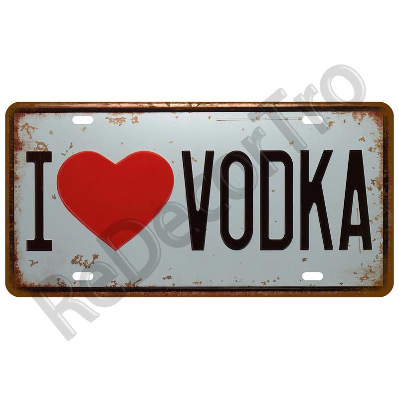 Домашний декор Плакаты Живопись Жестяная пластина Ретро Металлическая вывеска Настенные таблички Водка Кофе Пиво Виски Секс Напиток Вино Жестяная вывеска Табличка