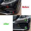 Front Bumper Splitter Spoiler Fog Light Trim Wind Knife For Mercedes Benz GLC Class X253 GLC260 300 GLC43 AMG 2016-2019 Bodykits