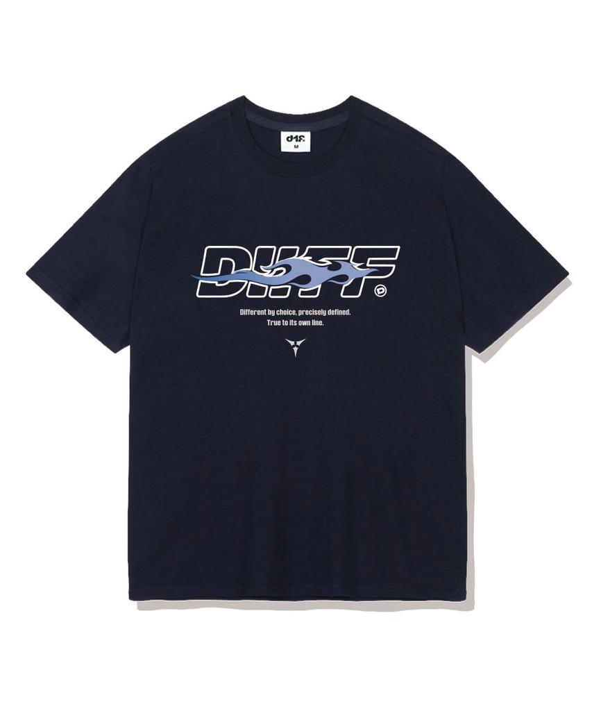 DIFF Own Blaze Свободная футболка с коротким рукавом 4 цвета [Dise_1005]