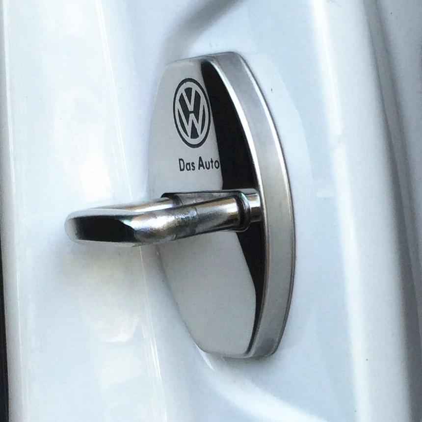For VOLKSWAGEN VW Car Door Lock Protective Cover For Volkswagen GOLF 5 Tiguan Polo Golf 6 Golf 7 Jetta  Accossories Car Styling