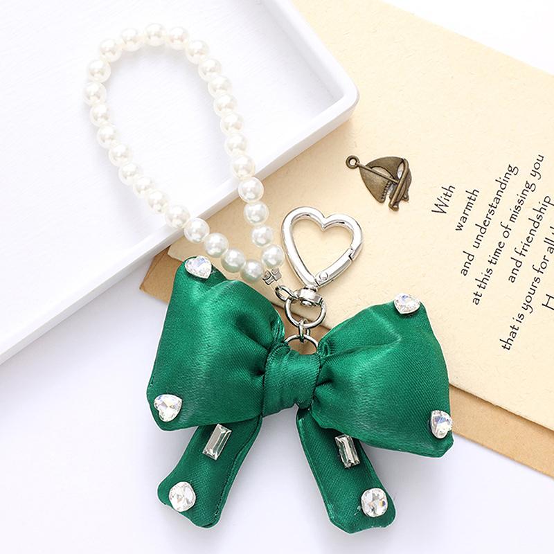 Нежный брелок-подвеска в виде банта для женщин и девочек, универсальный мобильный телефон, цепочка для рюкзака, украшения, аксессуары, подарки