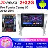 Автомобильный видеоплеер для Toyota Camry 7 XV 50 55 2011 - 2014 Автомобильный радиоприемник Мультимедийный плеер Авторадио GPS Carplay Android Auto