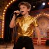 Disco Metallic Top Hip Hop Performance Dancewear Fashion Dance Top  Kids Boys Girls