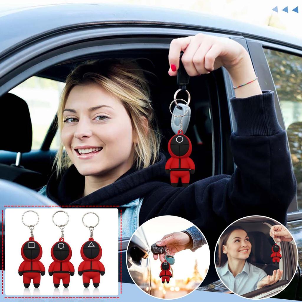  Милый брелок из эпоксидной смолы с персонажами, подвеска ручной работы, украшение для косплея