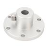 Flange Shaft Coupling 10mm Aluminum Stable Connection Hub Mounting Shaft Coupling for 14041 Wheels