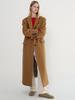 Paul&Alice Single Maxi Coat / Brown Check