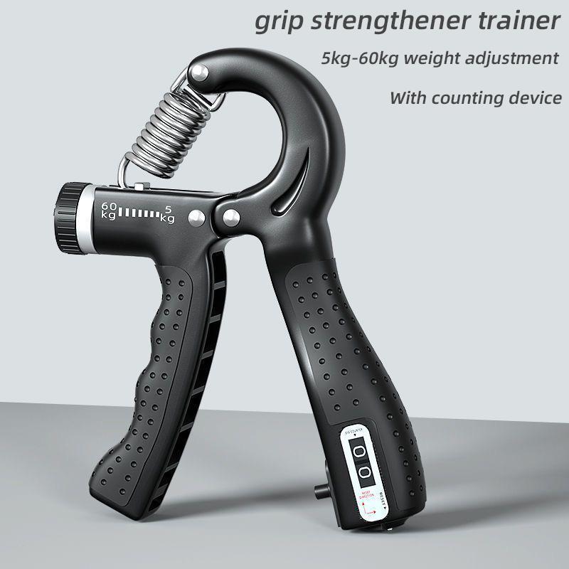 Усилитель захвата Усилитель предплечья Комплект усилителя ручек 6 шт. Регулируемая рукоятка Тренажер для пальцев Массажный мяч из ПВХ