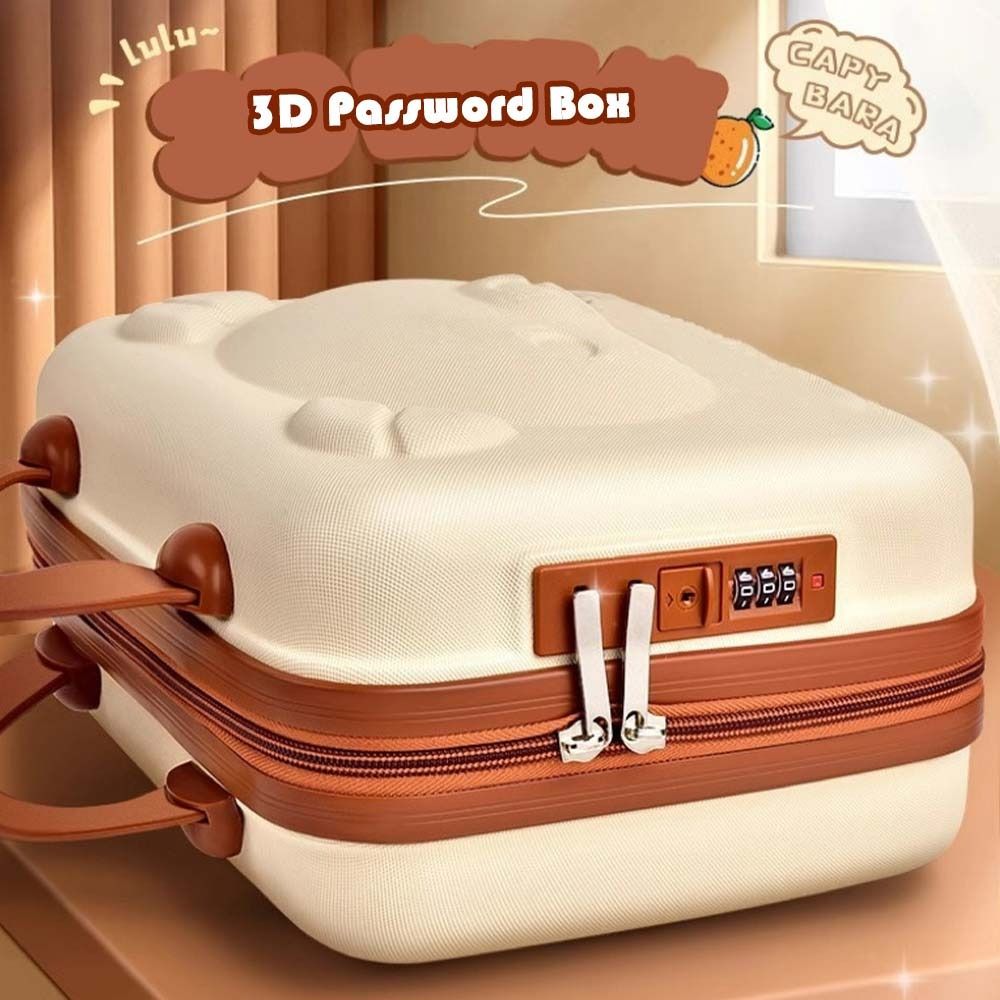 Kawaii Back-to-School Supplies Cute Gift Bag for Students Trendy Capybara Stationery Set