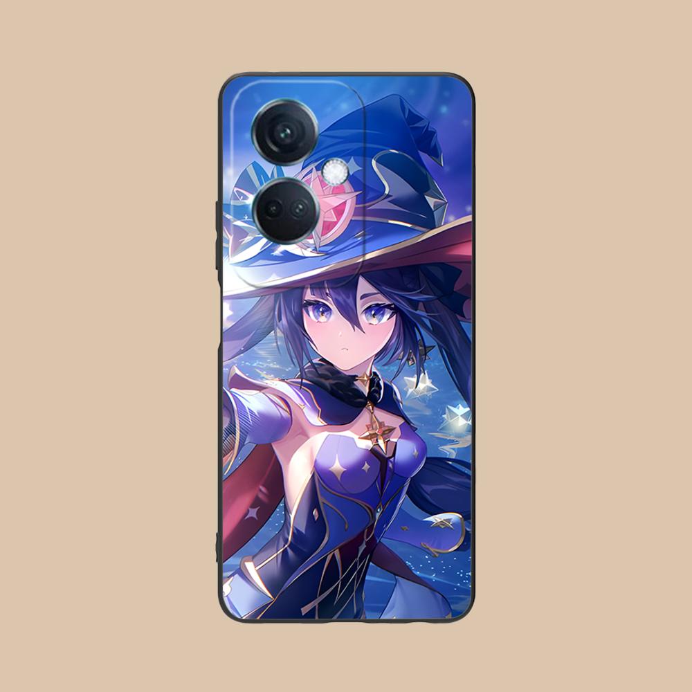 Игровой чехол GI Mona Матовый ТПУ для мобильного телефона OPPO Reno 14 13 12 11 10 9 8 7 6 5 F T Pro 5G с цветной печатью