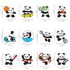 Craft Panda Skateboard Brooch Trinket Giant Panda Shape Badge  Girls/Boy Bag Gifts