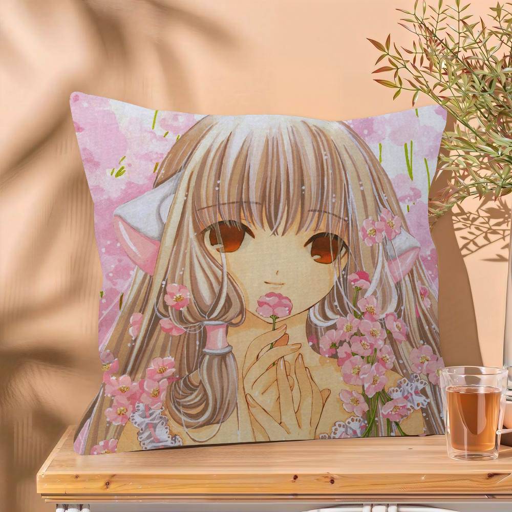 Classic cute Anime CChobits Personalized Pillow Cover Kids Bedroom Wild Party Decor Pillowcase kid Birthday shower Gift