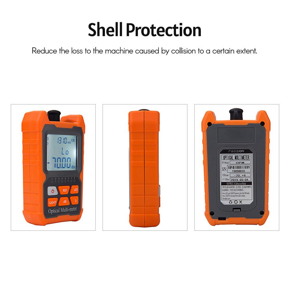 Mini Optical Power Meter Portable Leds Lighting High Precise Network Fiber Optic Cable Tester Tools