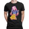 KPop Demon Hunters Cartoon Peripheral Printed Cotton T-shirt Men Women Casual Round Neck Top Short Sleeved T-shirt