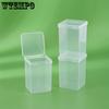 Portable Transparent Plastic Boxes Small Sample Boxes Home Decorative Boxes Universal Tiny Items Storage Boxes Travel Mini Packaging Boxes