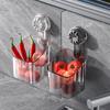 New Thick Durable Bearing Capacity Non-Punching Suction Wall Hanging Kitchen Bathroom Multi-Functional Storage Frame