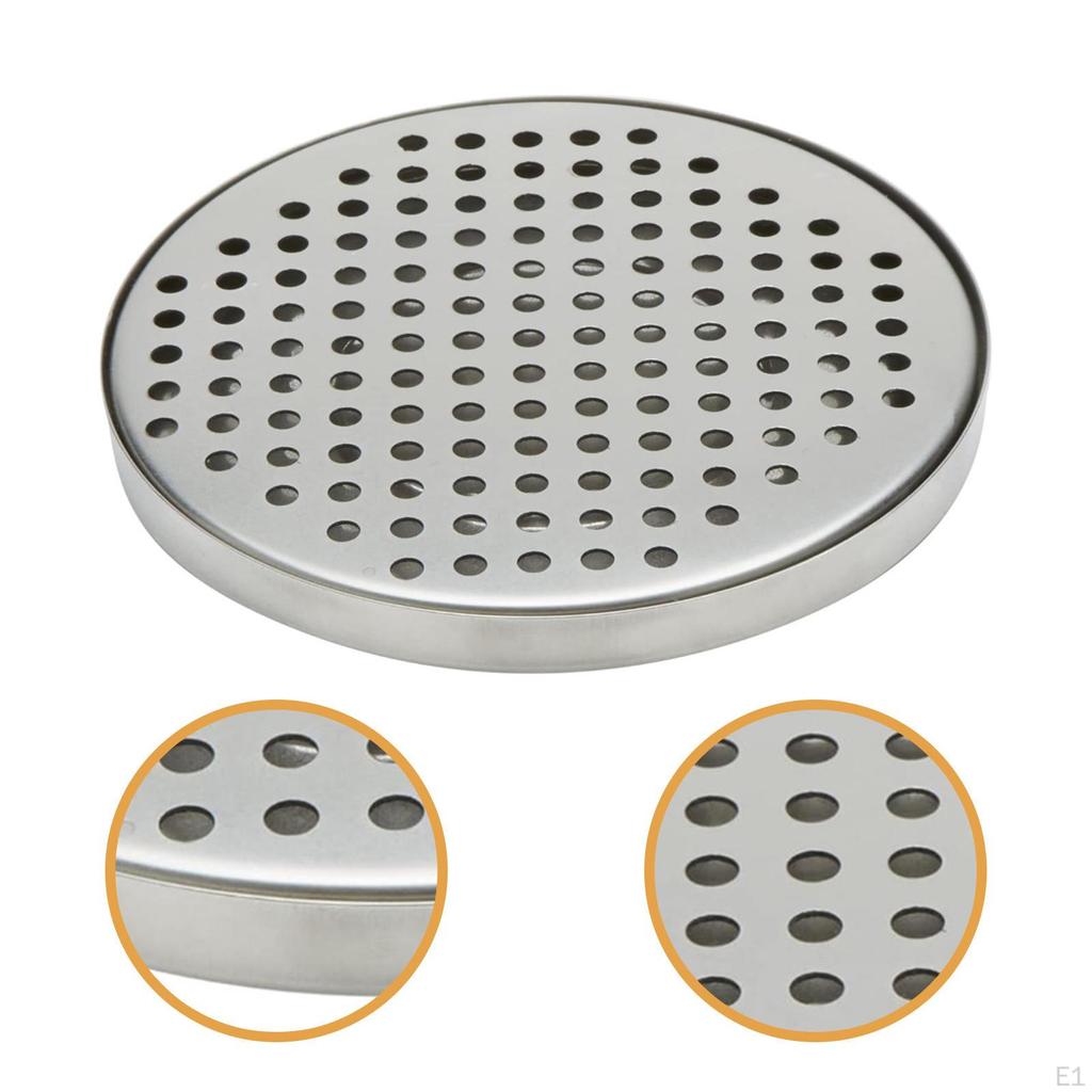 Поддон для капель, Нержавеющая сталь, Съемный, Настольный, Для подачи напитков, Поддон для капель воды, Пивной кег