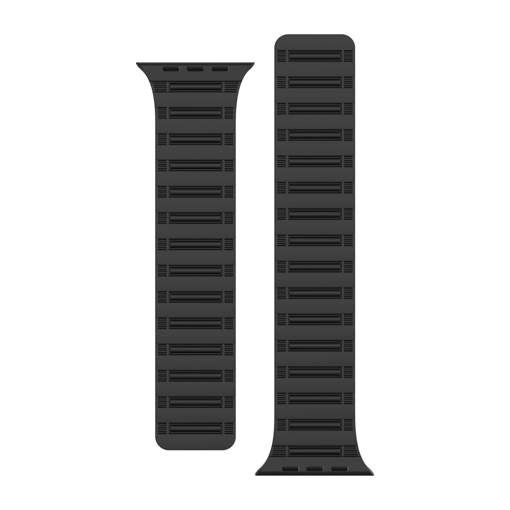 Магнитный ремешок для Apple Watch Series 10 Ultra 9 8 7 SE 6 5 4 3 2 1 46 мм 49 мм 45 мм 44 мм 42 мм Силиконовый ремешок для часов