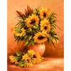 5D DIY Алмазная картина Подсолнух Вышивка Крестом Горный хрусталь Мозаика Домашний декор