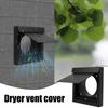 4 Inch Size Ventilation Appliance Metal Material External Vent Cover  Dryer Ventilation