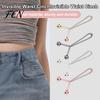 Waist Slimming Buckle 5/10Pcs Tightener for Pants, Reusable Cincher Clip Jeans Adjuster Loose Jeans, No Sewing Trousers Leg Shortening Clamp Alloy