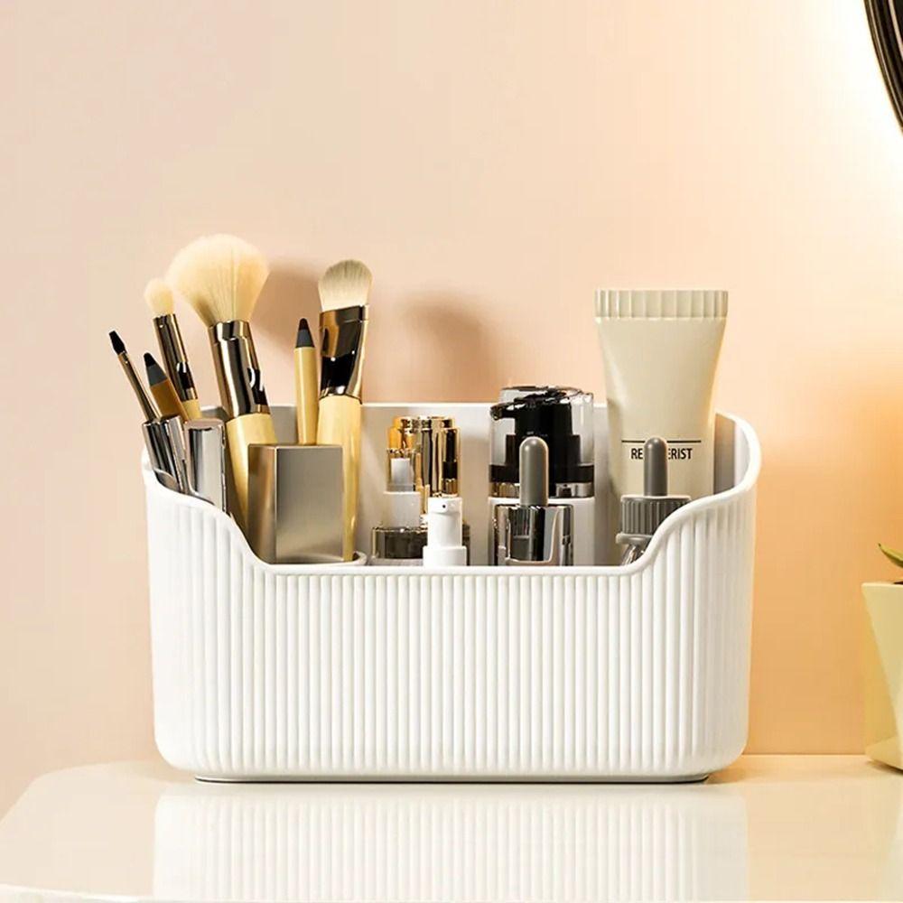 Bathroom Accessories Cosmetic Storage Box Transparent Lipsticks Box Makeup Brush Holder Home