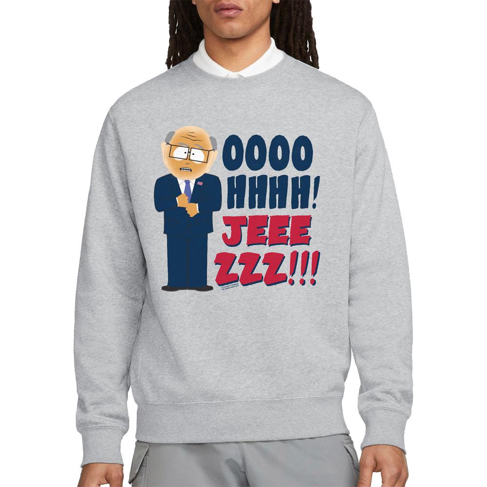 South Park Unisex Adult Oh Jeez Sweatshirt