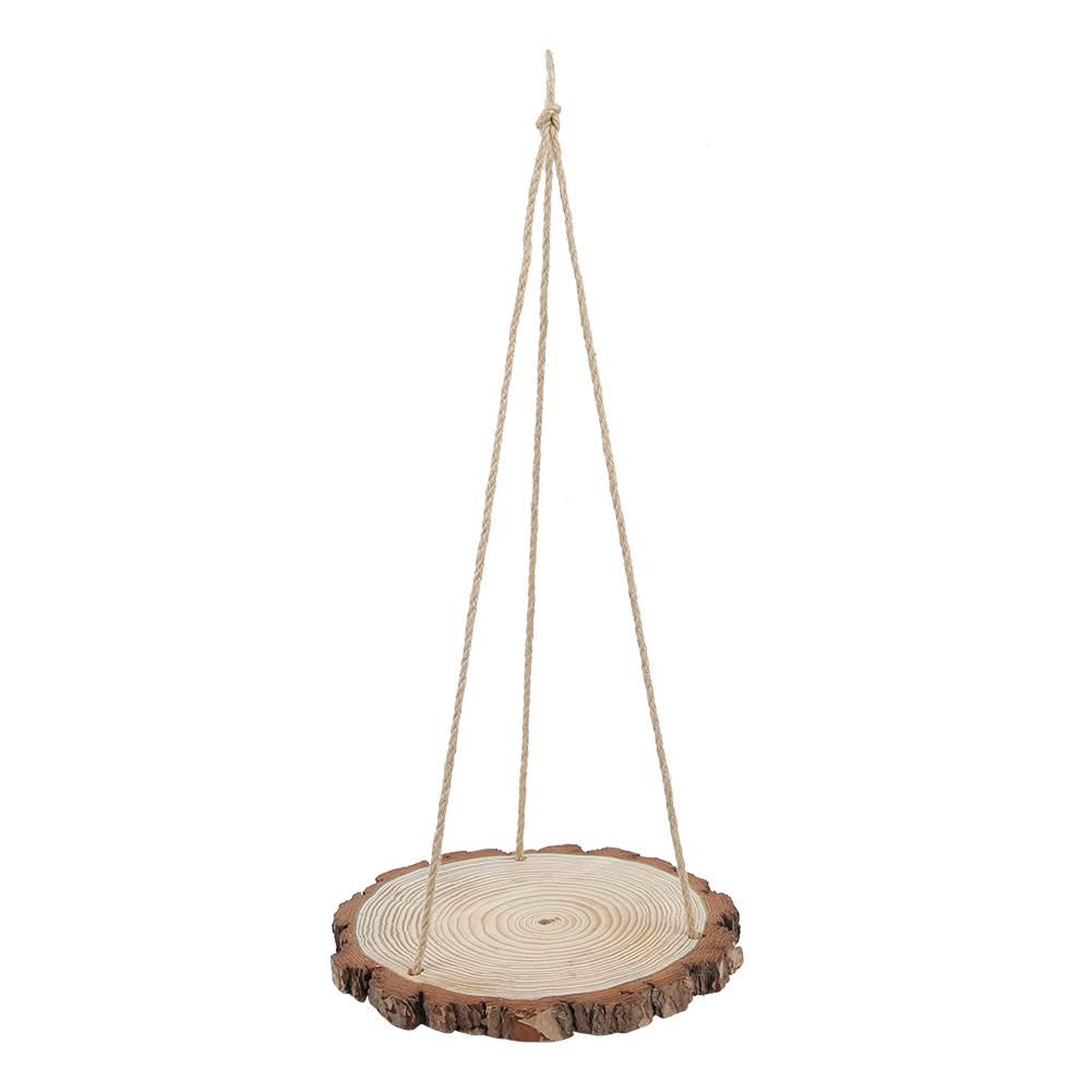 Household Courtyard Retro Vantage Hanging Plant Shelf Plant Display Rack Home Decoration