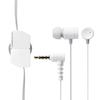 Elecom Наушники для смартфона канального типа стереодрайвер быстрая музыкальная обмотка микрофон в комплекте FR10CM белый 3.5 9.2 мм EHP-FR10CMWH