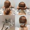 DIY Hair Style Hair Device Braided Hair Artifact Lazy Curly Hair Stick Butterfly Hairpin Flower Bud Hair Ornament Headdress