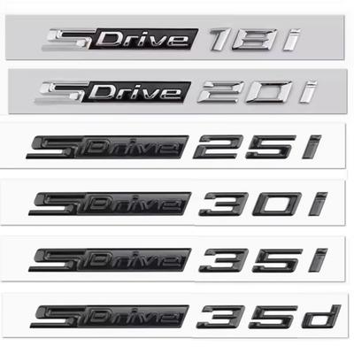 Новый SDrive 20i 25i 28i 30i 35i 40i 50i 20d 30d 35d 40d 50d Автомобильный задний багажник крыло эмблема значок наклейка для X1 X3 X4 X5 X6 X7