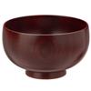 Яманака лаковая посуда Сирасаги деревообработка суповая миска Сирасаги миска S 10см лак сакура красный Сделано в Японии Прибл.